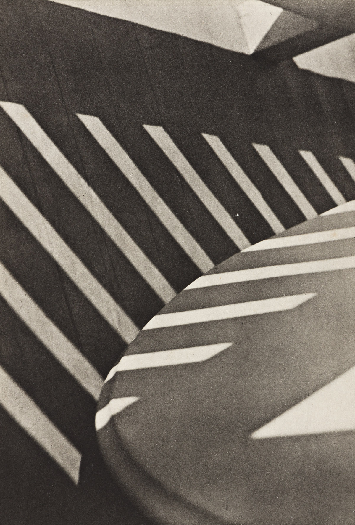 PAUL STRAND (1890-1976) Abstraction, Porch Shadows, from Camera Work Number 49-50.